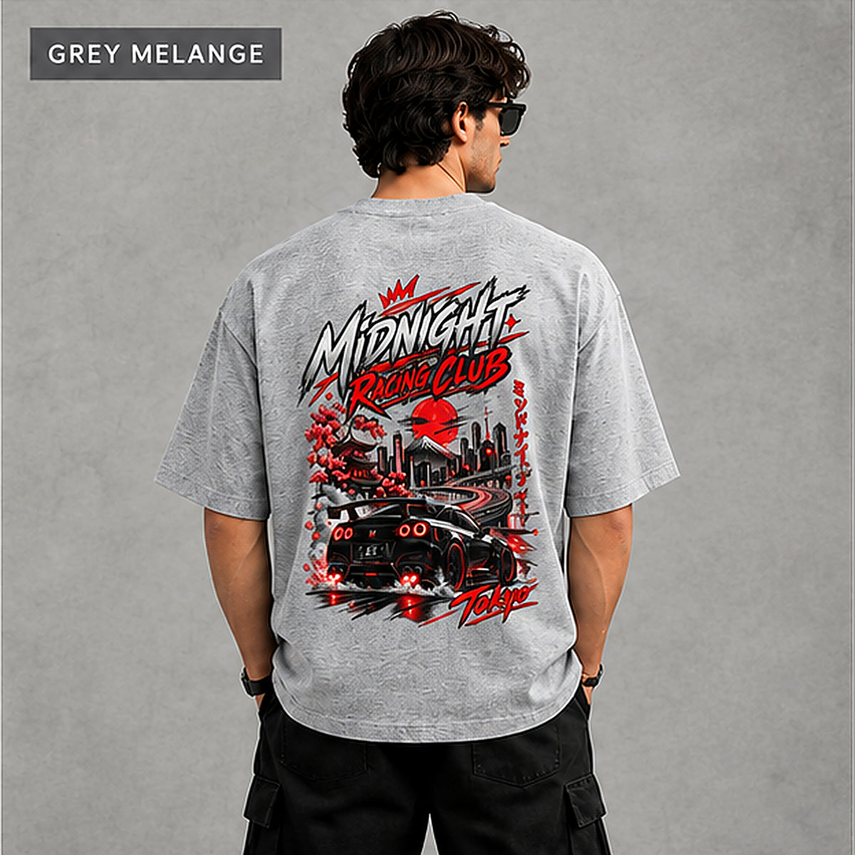 Midnight Racing Club | Premium Oversized T-Shirt