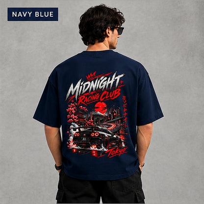 Midnight Racing Club | Premium Oversized T-Shirt