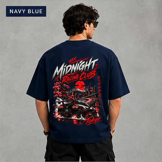 Midnight Racing Club | Premium Oversized T-Shirt