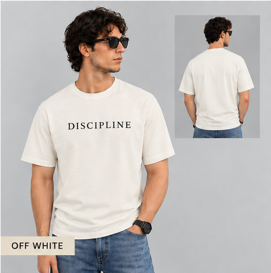 DISCIPLINE | Premium Minimal Streetwear T-Shirt
