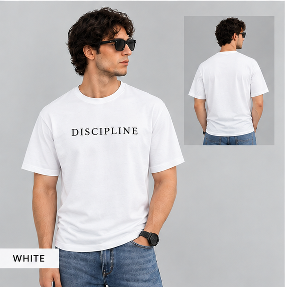 DISCIPLINE | Premium Minimal Streetwear T-Shirt